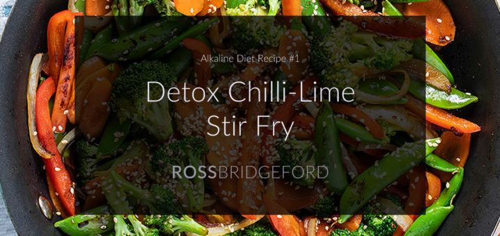 Alkaline Recipe #1 Detox Lime-Chili Stir 'Fry' - Live Energized