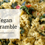 alkaline breakfast recipe: vegan scramble