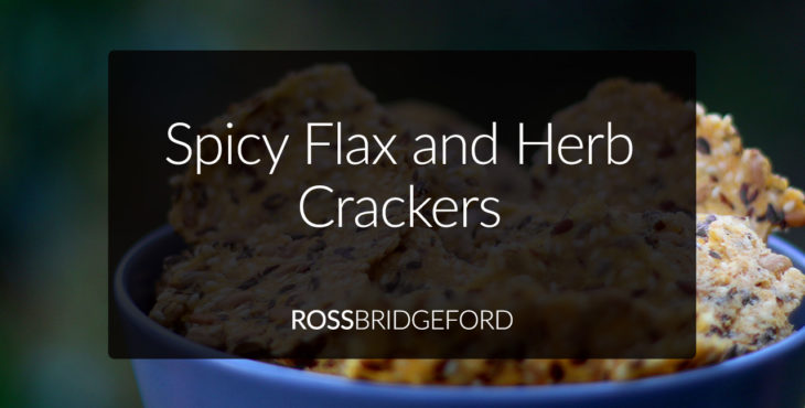 flax crackers
