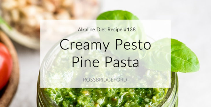creamy pesto pine pasta recipe
