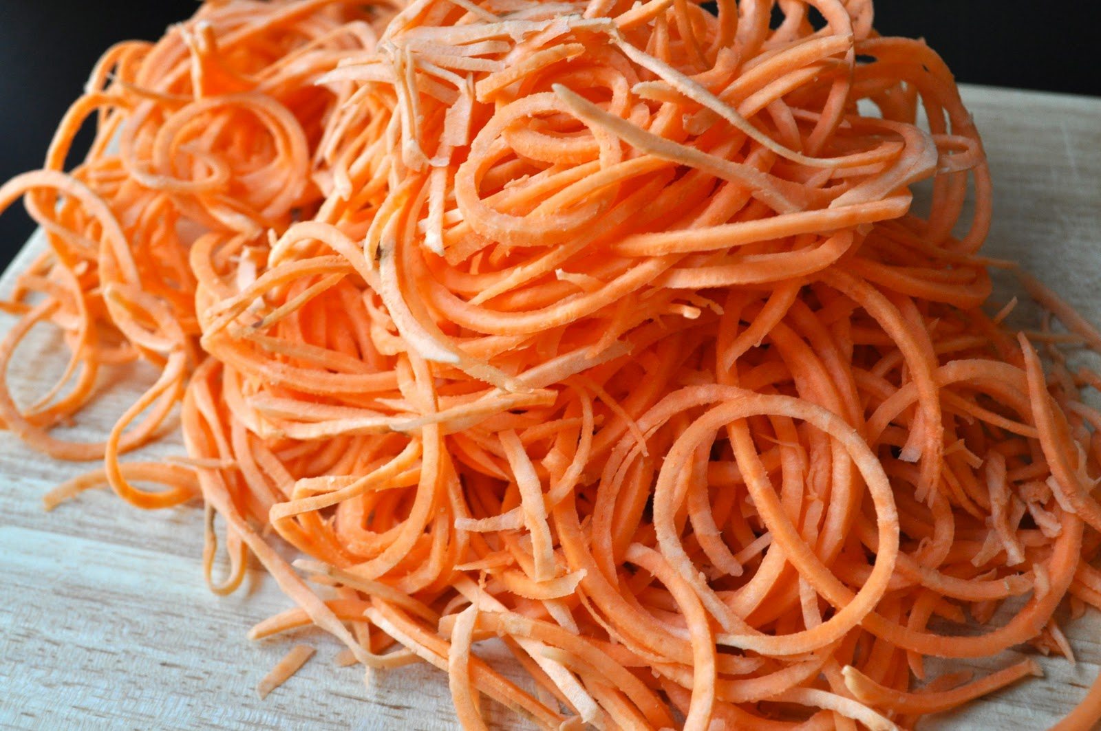 sweet potato pasta: alkaline recipe