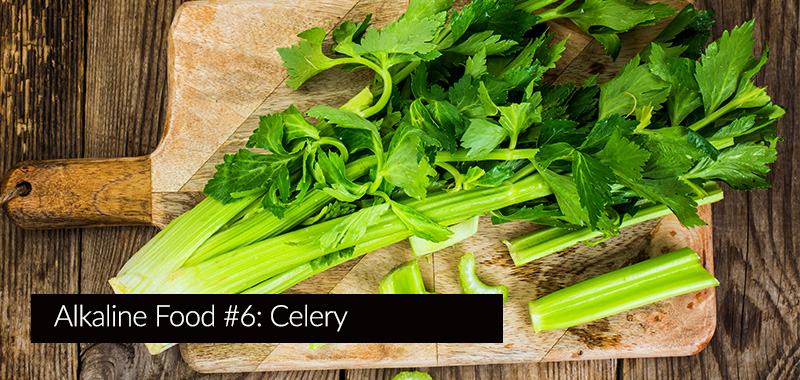 celery is a high alkaline food