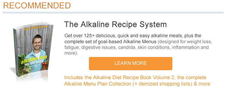 Alkaline Diet Breakfast Lunch Dinner Supper