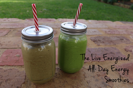 both energy giving alkaline smoothies