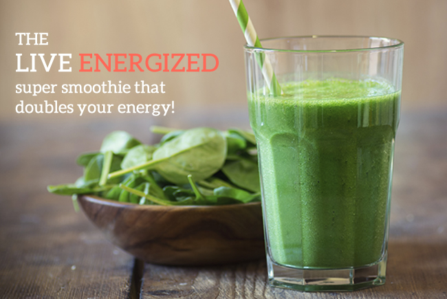 energy boosting smoothie recipe