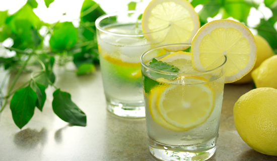 alkaline lemon water