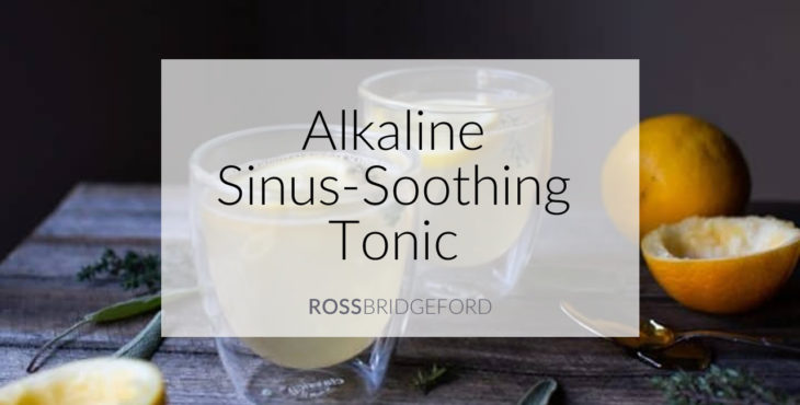 Sinus Soothing Tonic Recipe