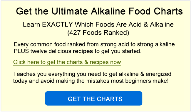 Most Accurate Acid Alkaline Food Chart