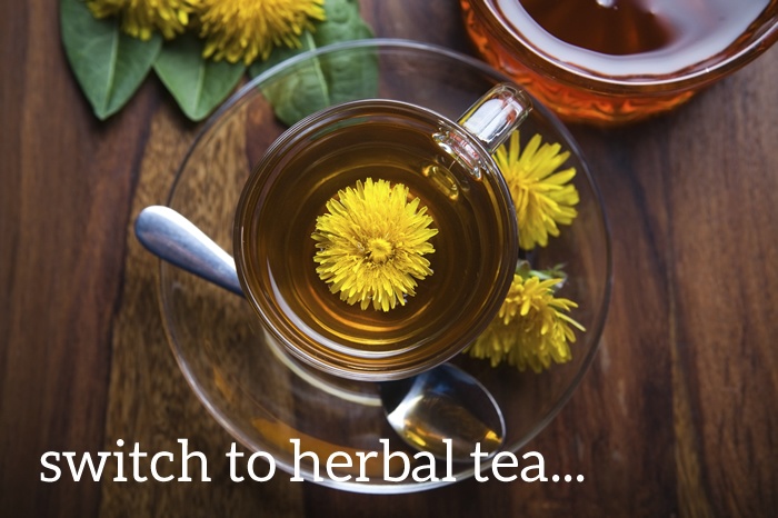 Liver herbs in tea