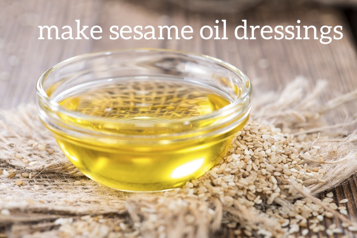 Sesame Oil Dressings for Liver Function