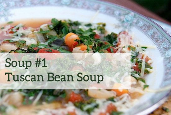 tuscan bean soup image