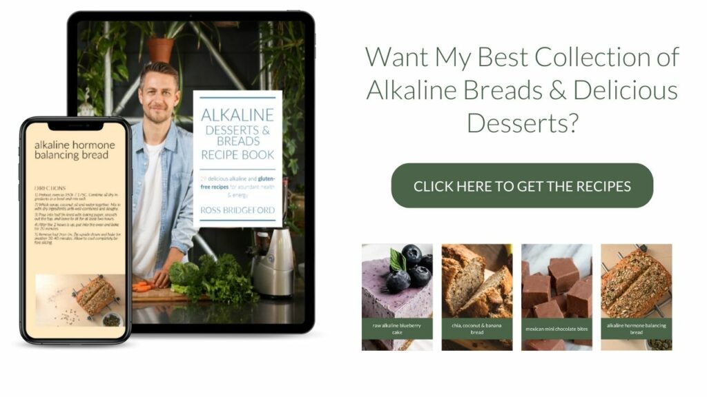 ad for desserts and breads recipe book