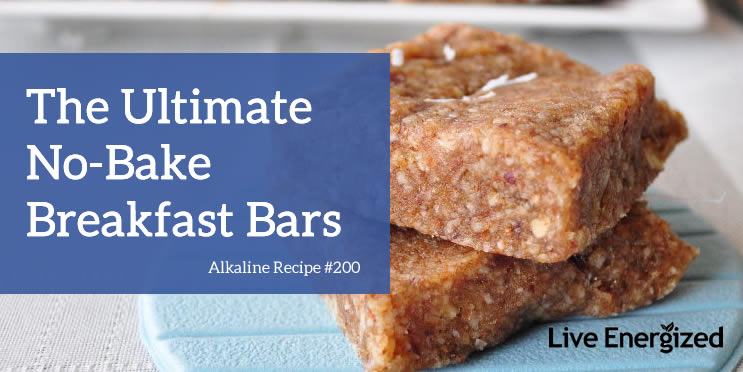 Alkaline Recipe #200: Amazingly Easy No-Bake Breakfast ...