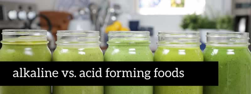 acid vs alkaline foods