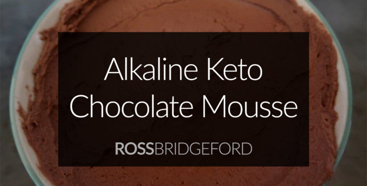 alkaline keto chocolate mousse