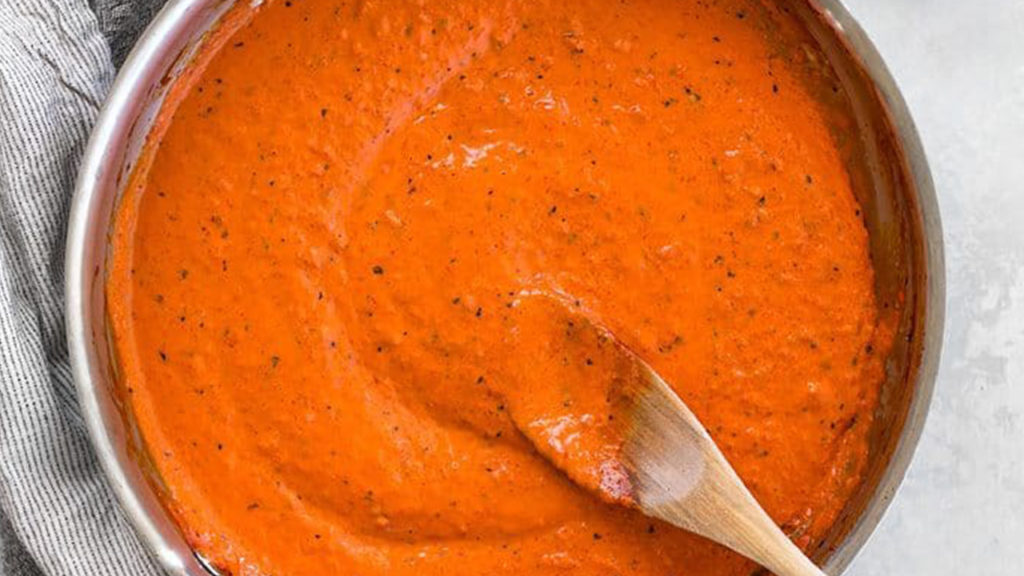 red bell pepper sauce recipe