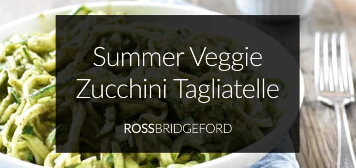 Summer Vegetable Zucchini Pasta