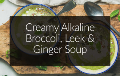 alkaline broccoli soup recipe