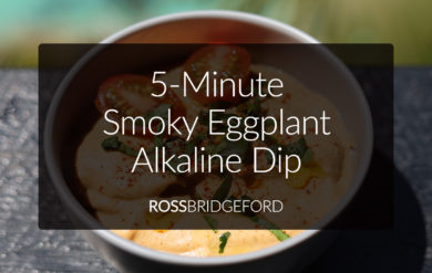 smoky eggplant alkaline dip