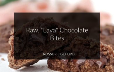 raw alkaline vegan lava brownies
