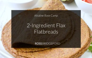 2 ingredient flax wraps