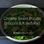 main image of the creamy sweet potato and kale salad