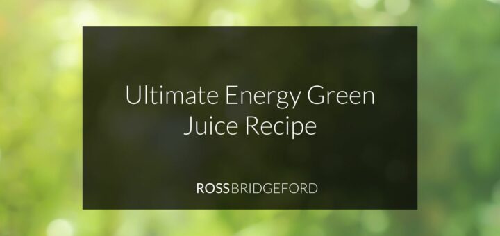 Energy Juice Recipe